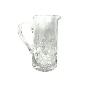 Tiffany & Co. Crystal Pitcher Heavy Cut Pitcher